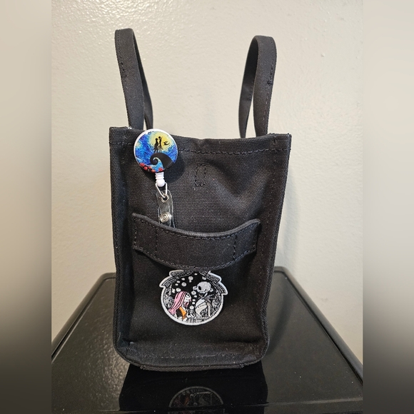 SOLD-Customized Marc Jacobs The Tote Bag & Dust Bag with Graphic Accents -Small - Picture 5 of 8